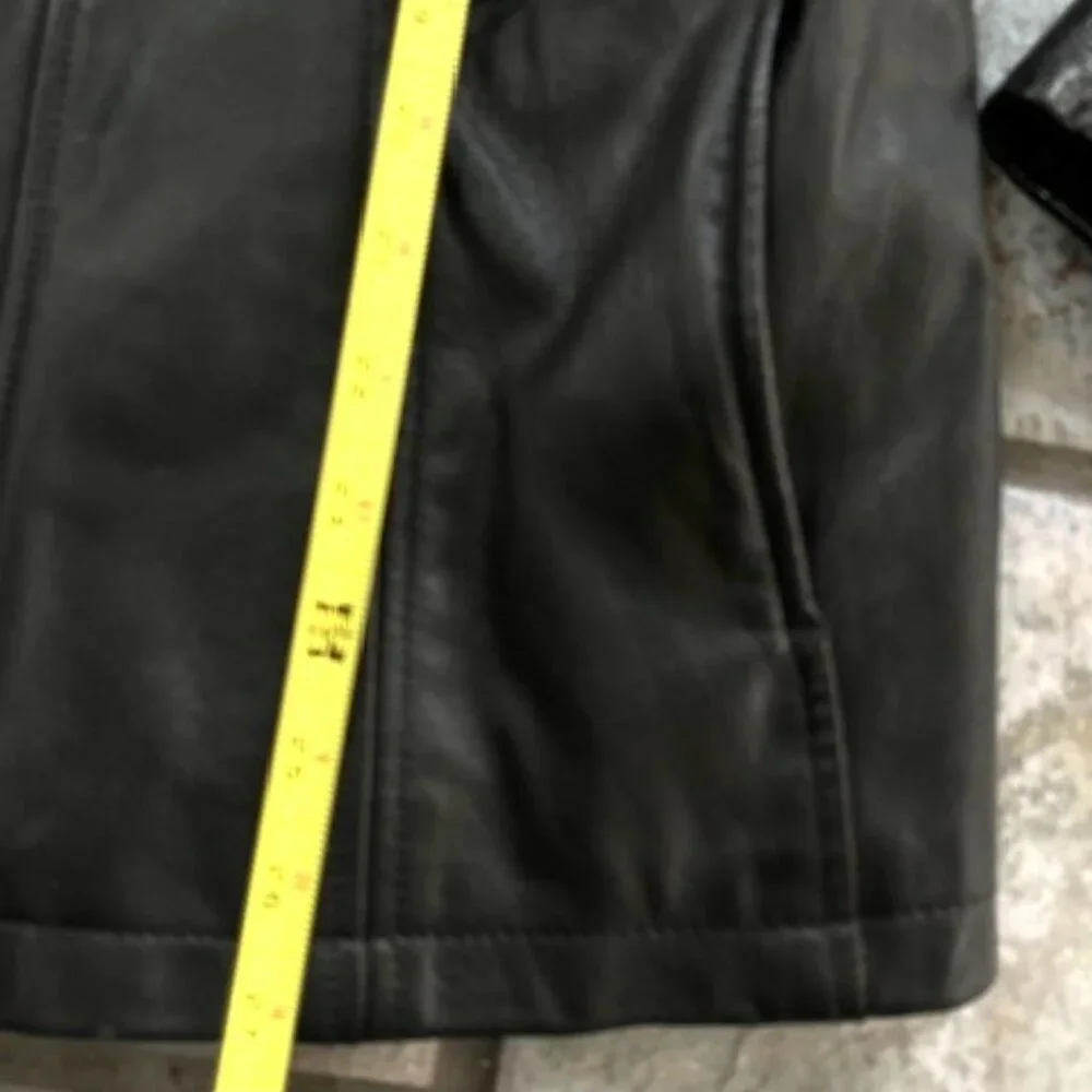 Wilsons Leather Maxima Black Womens Blazer Jacket - Picture 9 of 10